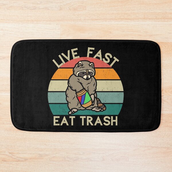 Item preview,  Live Fast, Eat Trash 3.0 | Raccoon design designed and sold by SocialTekkie.