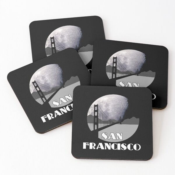 Item preview,  Golden Gate Bridge San Francisco Moon designed and sold by Quooki.