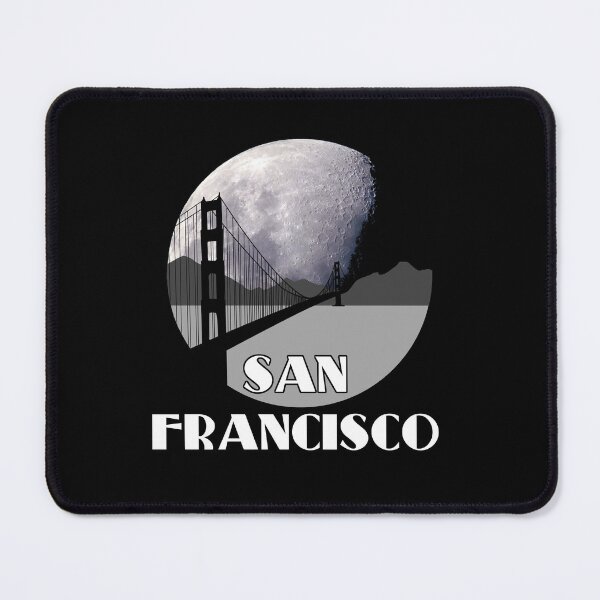 Item preview, Golden Gate Bridge San Francisco Moon designed and sold by Quooki.