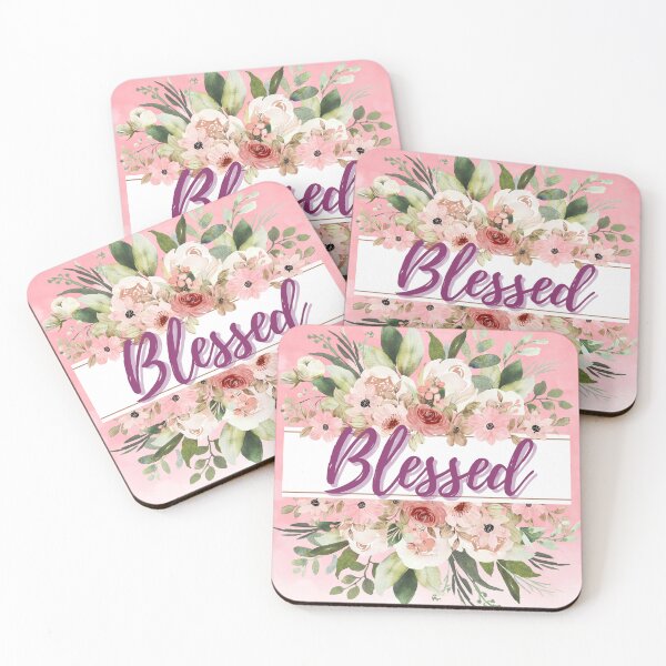 Item preview, Blessed with background designed and sold by YeshuaCreations.