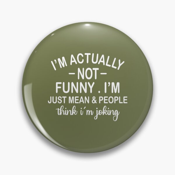 Item preview, Im Actually Not Funny designed and sold by Moeez Javed.