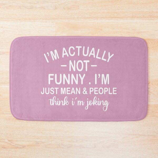 Item preview, Im Actually Not Funny designed and sold by Moeez Javed.