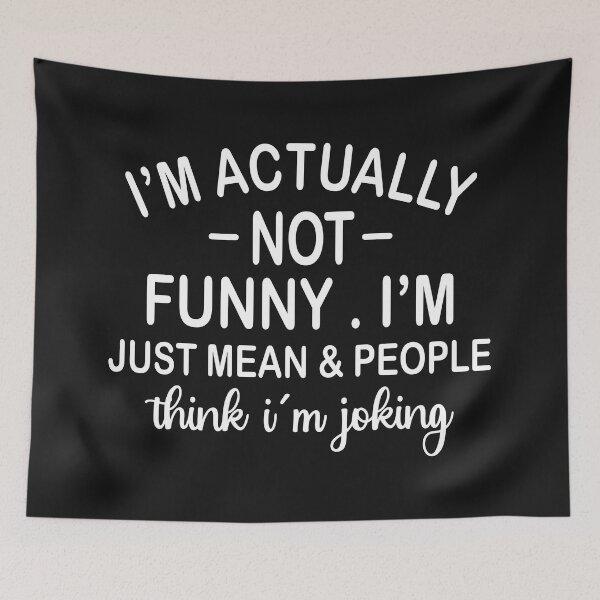 Item preview, Im Actually Not Funny designed and sold by Moeez Javed.