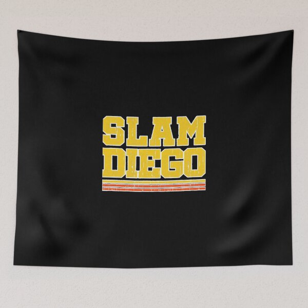 Item preview, Slam Diego Retro Style Baseball Fans Classic T-Shirt designed and sold by verarheaf9.