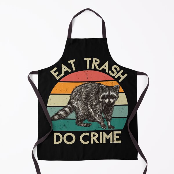 Item preview, Eat Trash, Do Crime | Raccoon design designed and sold by SocialTekkie.