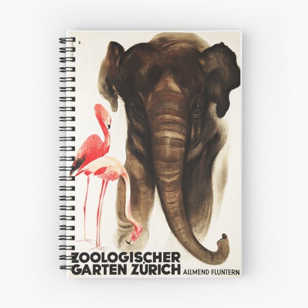 Item preview, ZOOLOGISCHER GARTEN ZURICH Allmend Fluntern Switzerland Vintage Travel Poster 1929 Otto Baumberger designed and sold by retroposters.