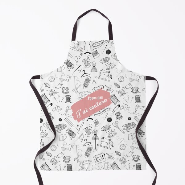 Item preview, No puedo, tengo costura con un toque de rosa. designed and sold by PausePapote.