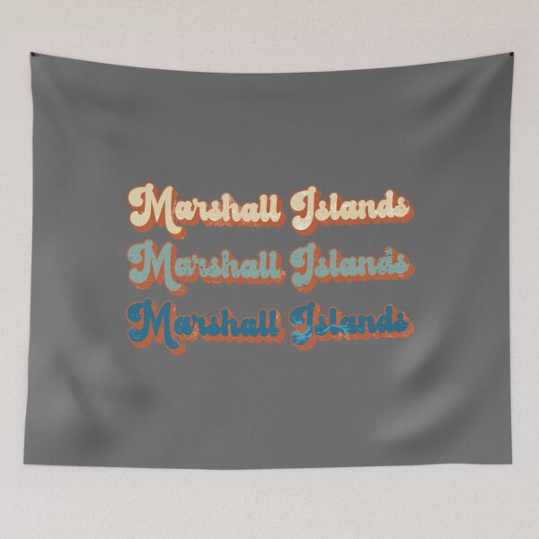Item preview, Marshall Islands Country Patriot Retro Distressed Typography Classic designed and sold by ickiRoseannOchs.