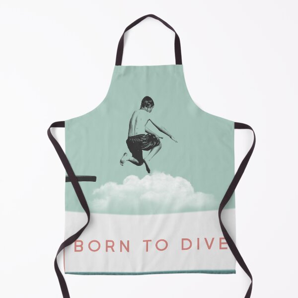 Item preview, Born To Dive Boy Diving Graphic Art designed and sold by boholoc0.