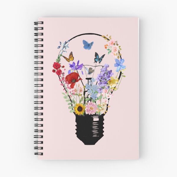 Item preview, Lightbulb with yellow flowers aesthetic designed and sold by Holly-berry-art.