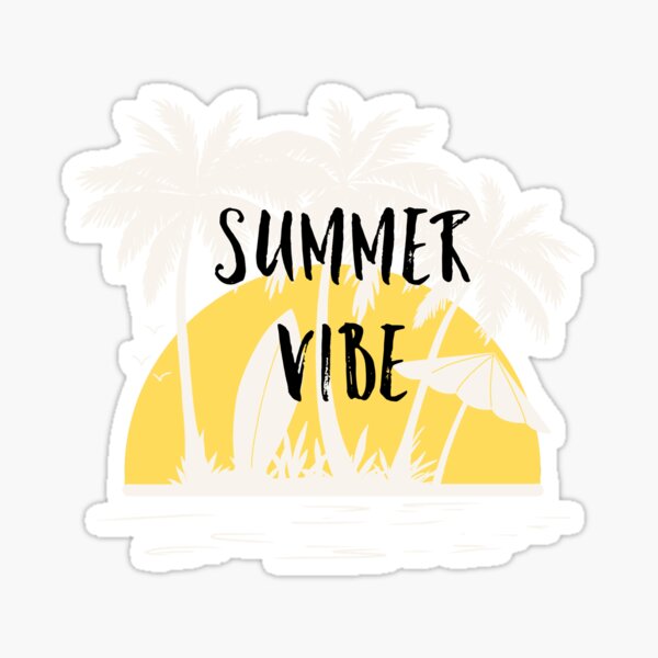 Summer Vibe Sticker