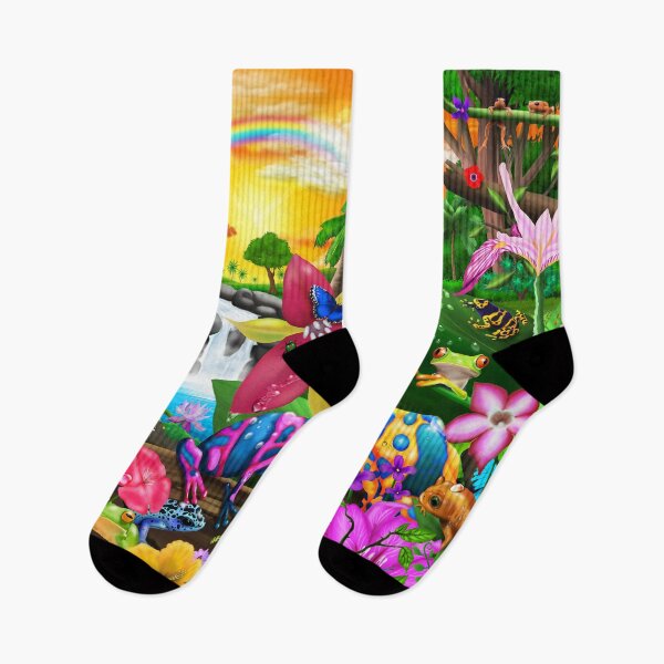 Item preview, Tropical Frogs designed and sold by GeraldNewtonArt.