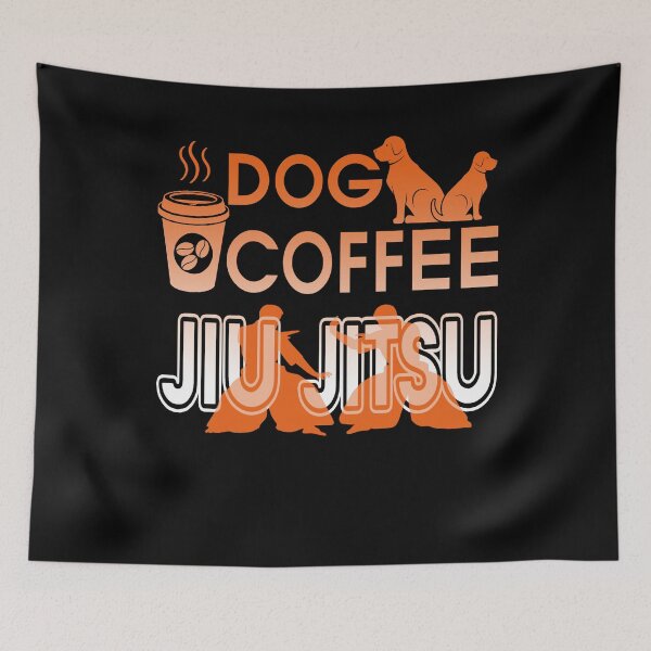 Item preview, Dog Coffee Jiu Jitsu designed and sold by UnknownArtistt.
