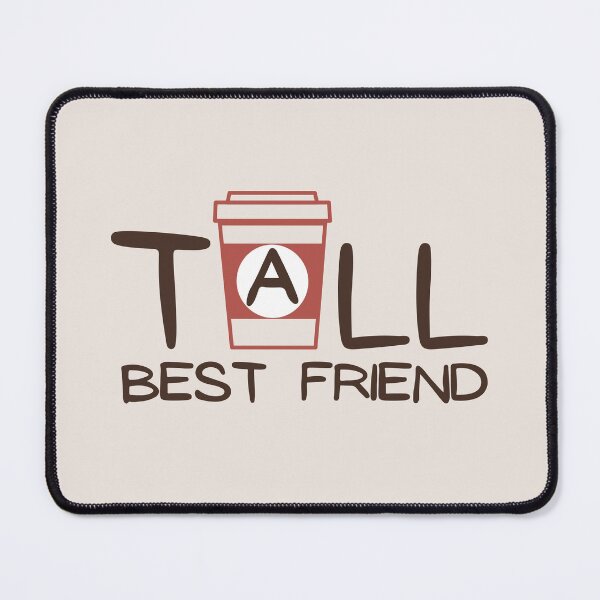 Item preview, Tall Best Friend - Cute Matching Coffee Gift designed and sold by Dip-Art.
