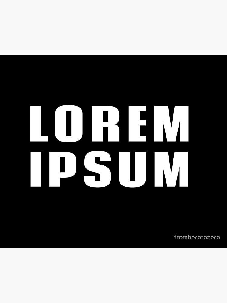 Thumbnail 5 von 5, Mauspad, Lorem ipsum 2 - Webdesigner Webentwickler Grafikdesigner designt und verkauft von fromherotozero.