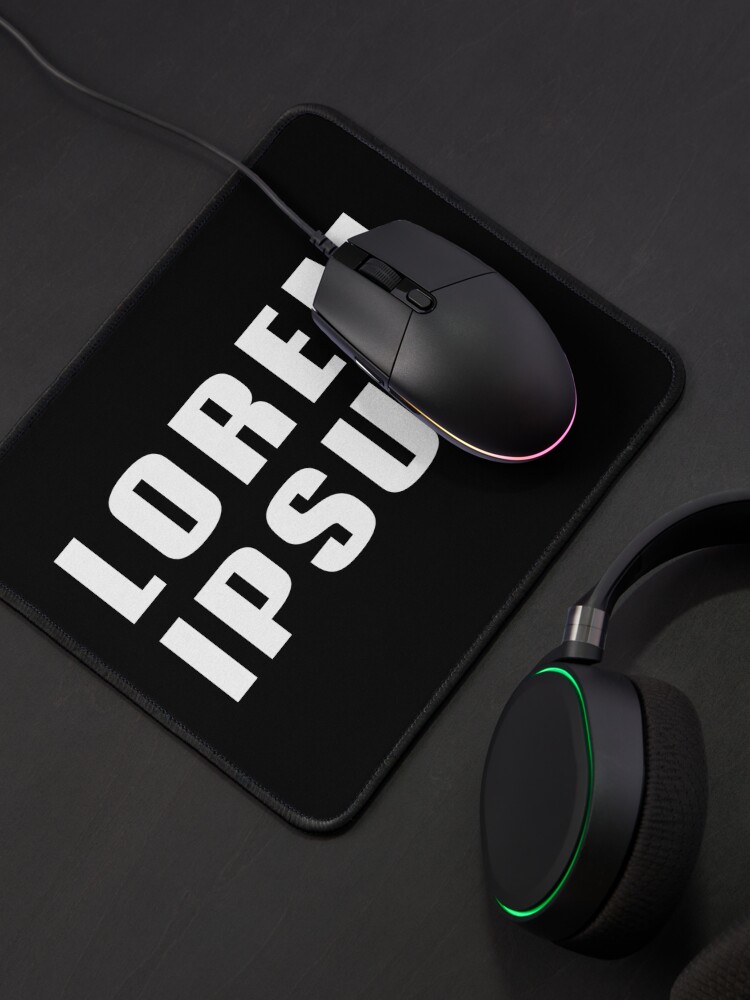 Thumbnail 4 von 5, Mauspad, Lorem ipsum 2 - Webdesigner Webentwickler Grafikdesigner designt und verkauft von fromherotozero.