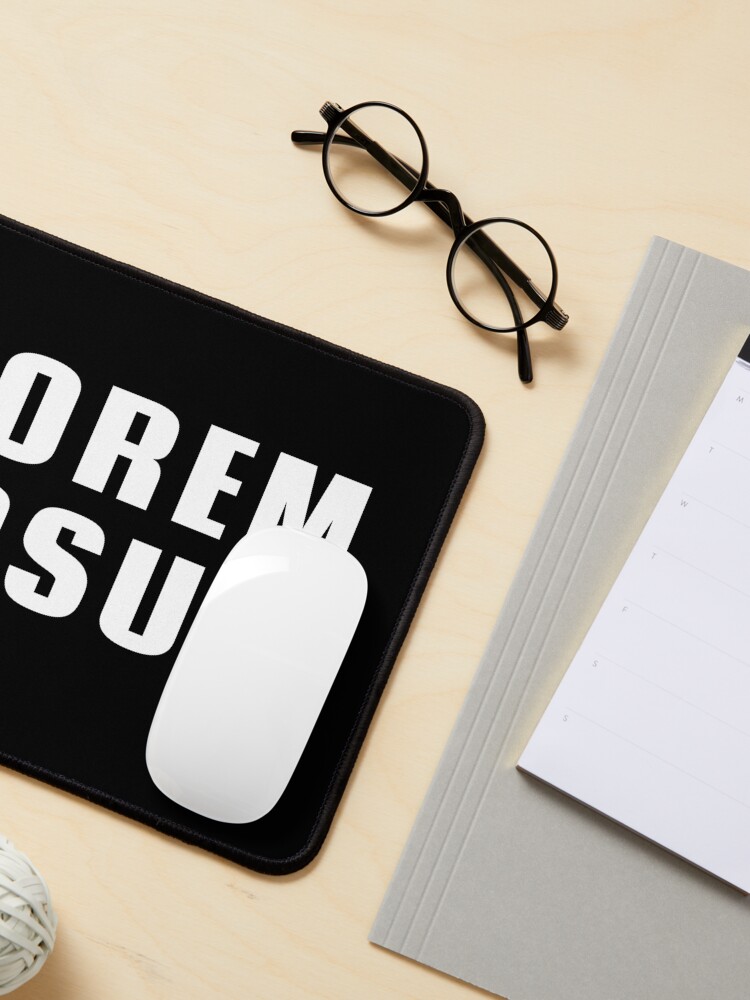 Thumbnail 3 von 5, Mauspad, Lorem ipsum 2 - Webdesigner Webentwickler Grafikdesigner designt und verkauft von fromherotozero.