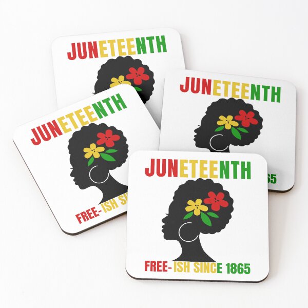 Item preview, Afro Woman Juneteenth Day My Ancestors Weren't Free in 1776 July 4th Black African American Pride Gift  designed and sold by Seoul26.