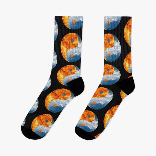 Item preview, Yin Yang fire and clouds designed and sold by Blondiabshop.
