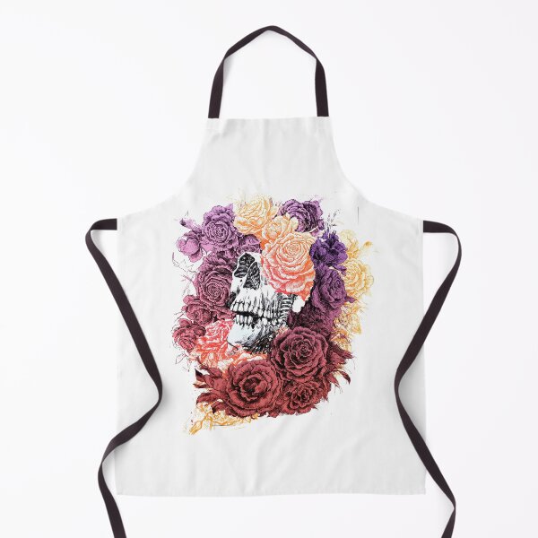 Item preview, Romantic skull in roses designed and sold by lenertk.