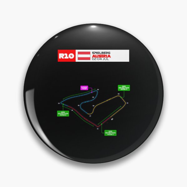 Artikelvorschau, Austrian Grand Prix Calendar Formula Race Car Circuit Name entworfen und verkauft von Melle123234.