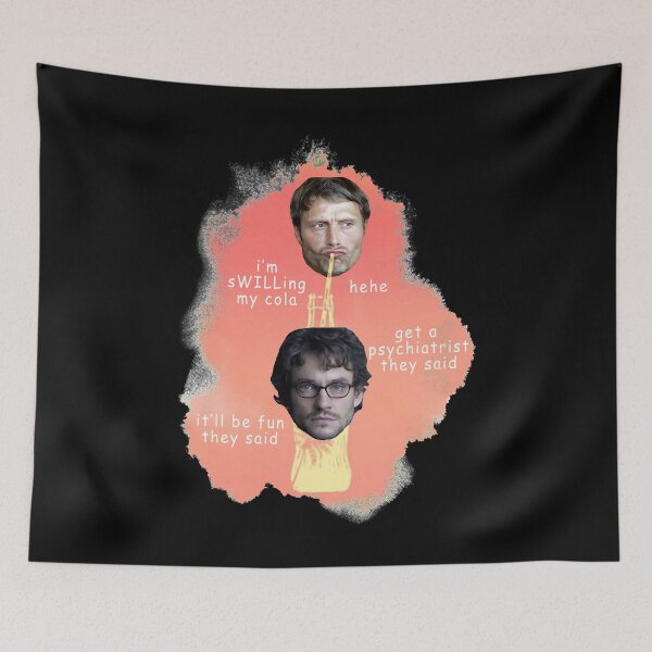 Item preview, So Funny Hannigram Mads Mikkelsen Hannibal Lecter Classic Fans designed and sold by Prestonstewart.