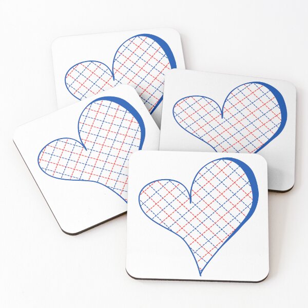 Item preview, Red White and Blue Heart Frame designed and sold by sandhyabhagath.