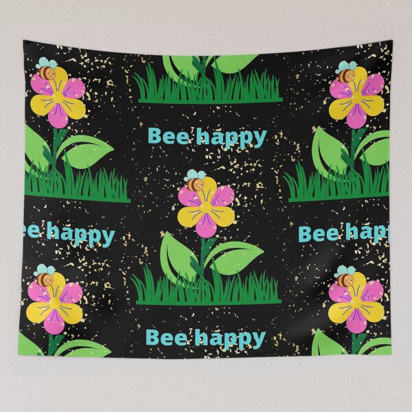 Item preview, Bee happy designed and sold by ArtistRebeccaLS.