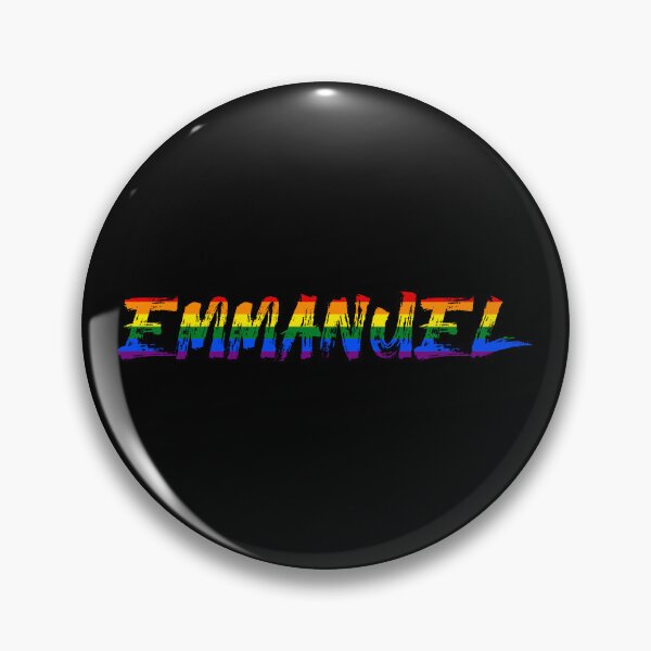 Item preview, Men rainbow name gay Emmanuel designed and sold by LoveIsColorful.