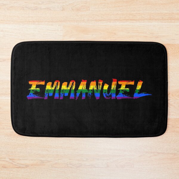 Item preview, Men rainbow name gay Emmanuel designed and sold by LoveIsColorful.