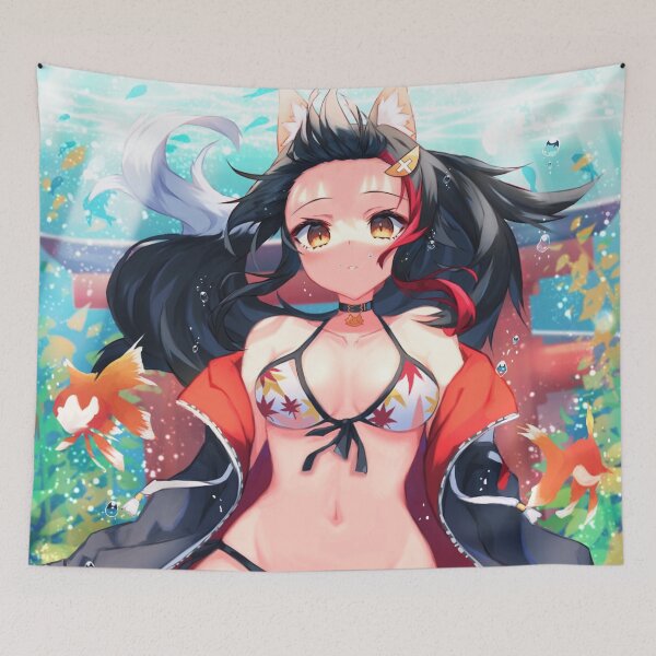 Item preview, Ookami Mio under water designed and sold by MuraH4296.