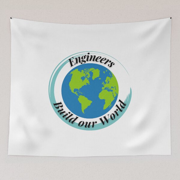 Item preview, Engineers Build our World designed and sold by Profession-Co.