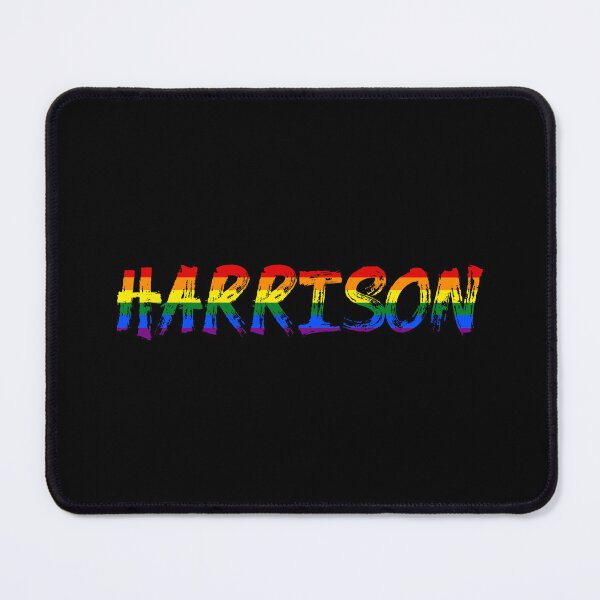 Item preview, Men rainbow name gay Harrison designed and sold by LoveIsColorful.