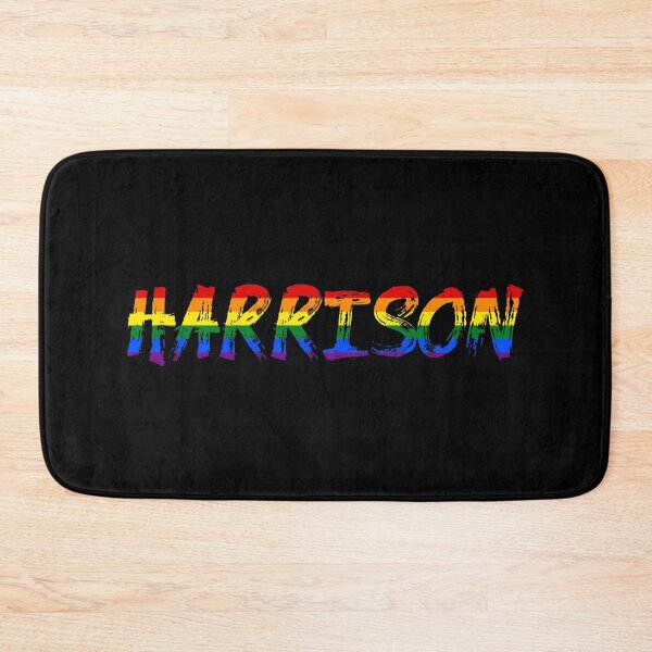Item preview, Men rainbow name gay Harrison designed and sold by LoveIsColorful.
