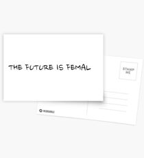 THE FUTURE IS FEMALE! Postcards