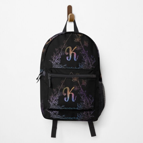 Item preview, Cute Floral Monogram K | Monogram k designed and sold by ModernStyleBoho.