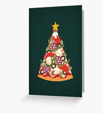 Pizza on Earth - Pepperoni Greeting Card