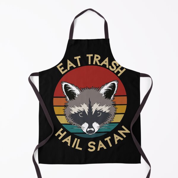 Item preview, Eat Trash, Hail Satan | Raccoon design designed and sold by SocialTekkie.