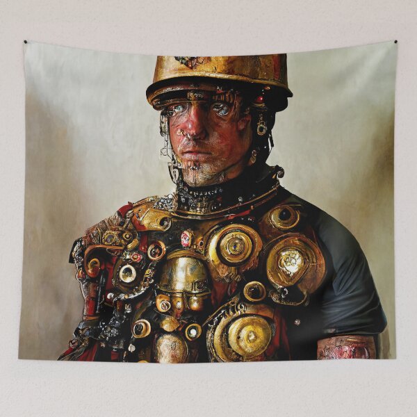 Item preview, Steampunk Soldier designed and sold by AM FineArtPrints.