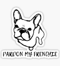 Pardon My Frenchie Sticker