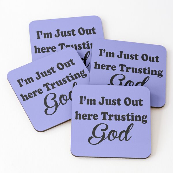 Item preview, Im Just Out Here Trusting God designed and sold by Moeez Javed.