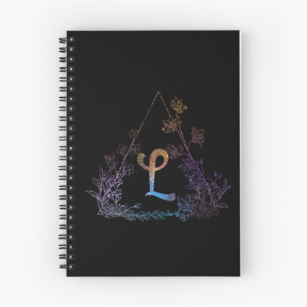 Item preview, Cute Floral Monogram L| Monogram L designed and sold by ModernStyleBoho.
