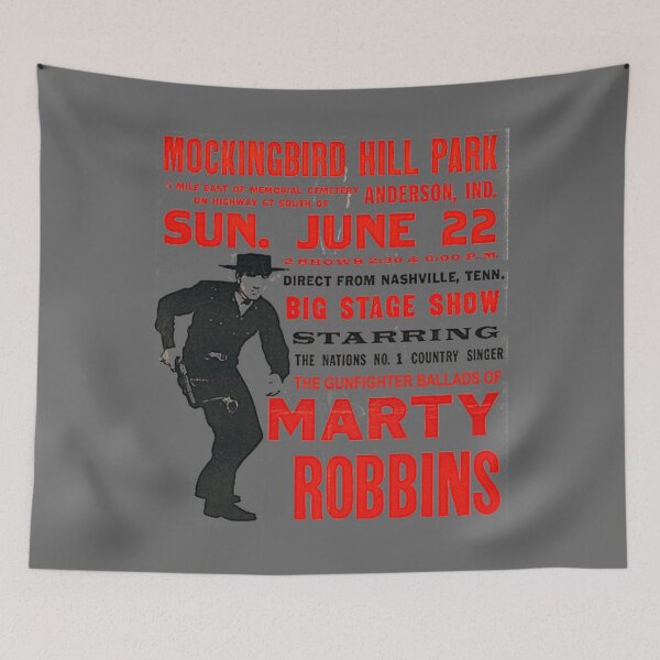 Item preview, Marty Robbins Concert Poster . Classic . Essential designed and sold by ickiRoseannOchs.