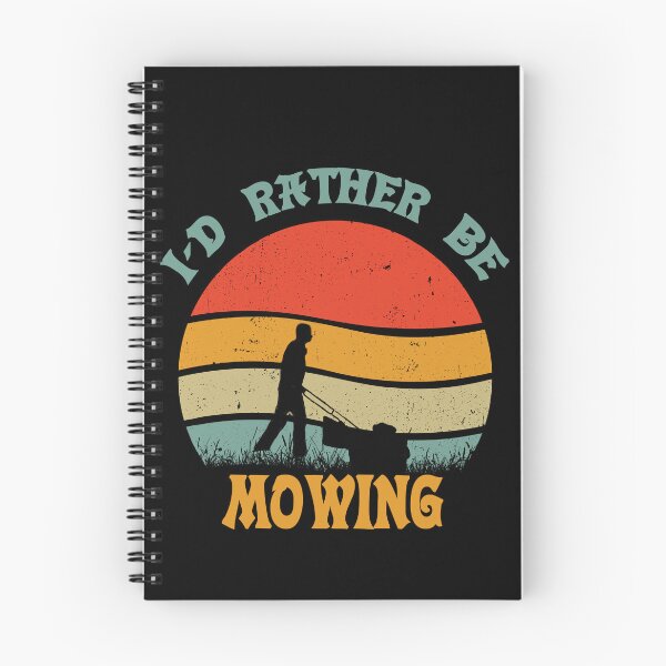 Item preview, I'd rather be mowing designed and sold by D/Art ⭐⭐⭐⭐⭐.