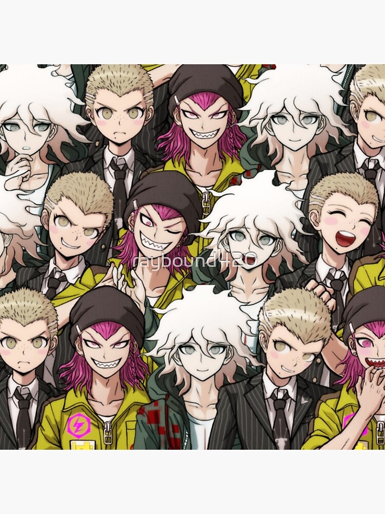 "Fuyuhiko Kuzuryu/Kazuichi Soda/Nagito Komaeda" Pin for Sale by