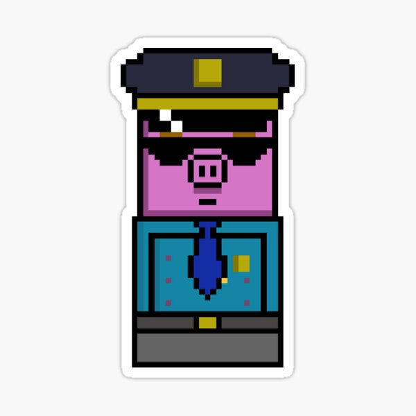 Piggy roblox pixel art