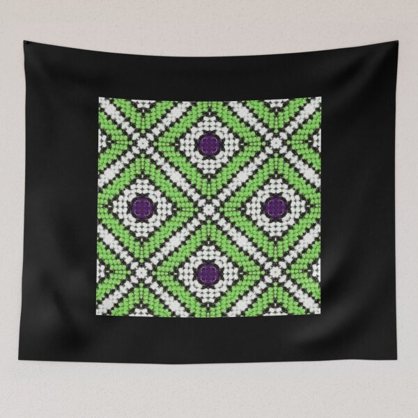 Item preview, Traditional Beads for Africa, African beadwork, Green diamonds Classic  designed and sold by barbiesikeld.