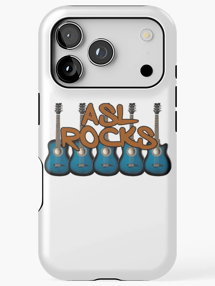 Thumbnail 1 of 4, iPhone Case, ASL Rocks designed and sold by monarchgraphics.