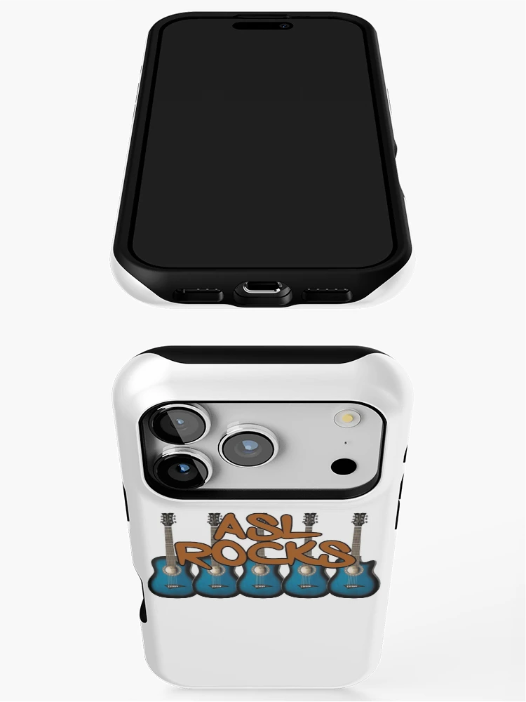 Thumbnail 3 of 4, iPhone Case, ASL Rocks designed and sold by monarchgraphics.