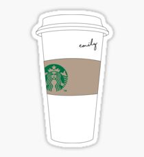 Starbucks Emily Sticker